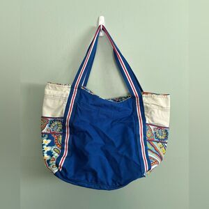 Vera Bradley Marina Paisley Small Colorblock Tote Shoulder Bag